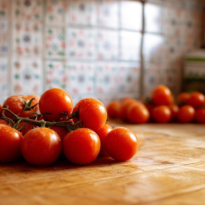 Nová záhrada - paradajky 